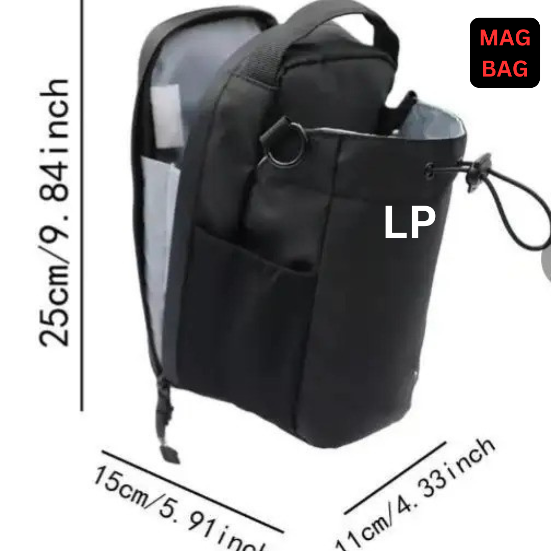 Mag Bag- Magnetic Bottle Gym Bag Sling for Men and Women