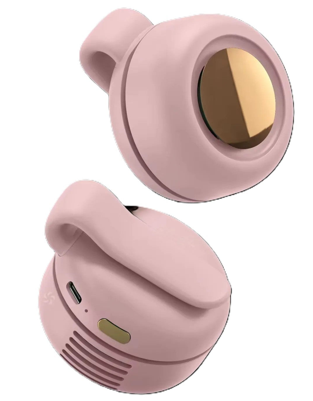 Mini Clip on fan 5V 1Amp with charger cable (White)